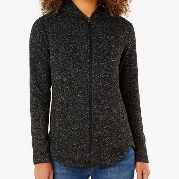 Eddie Bauer Women's Radiator Fleece 2.0 Long Full Zip Jacket with Hood - Picture 2 of 6